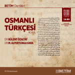Osmanlı Türkçesi Okuma Dersleri başlıyor