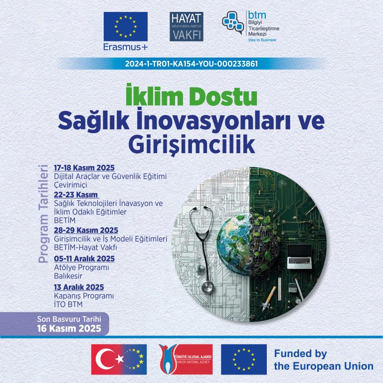 İklim Dostu Sağlık İnovasyonları ve Girişimcilik Projesi